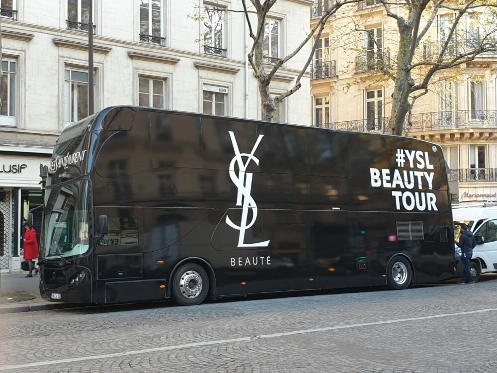 Roadshow Bus Ysl Beauty Tour