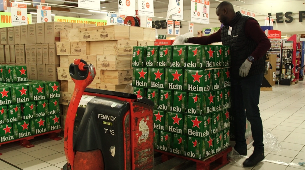 Logistique Stock Magasin Heineken Agence Techsell