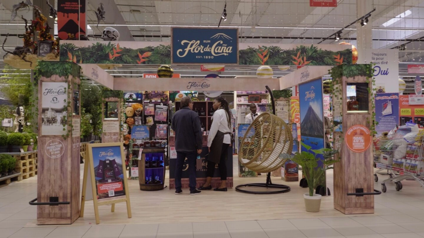 Flor De Cana Pop Up Store Animation Commerciale Agence Globe