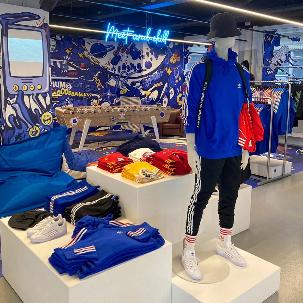 Expertise Visual Merchandiding Adidas Agence Techsell