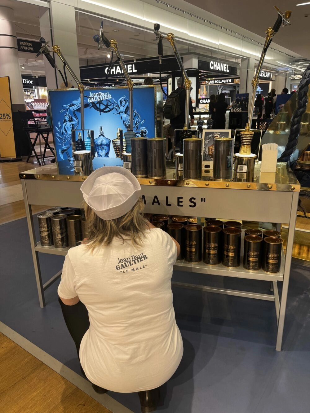 Animation Commerciale Parfumerie Boutique Aeroport Globe Travel Retail