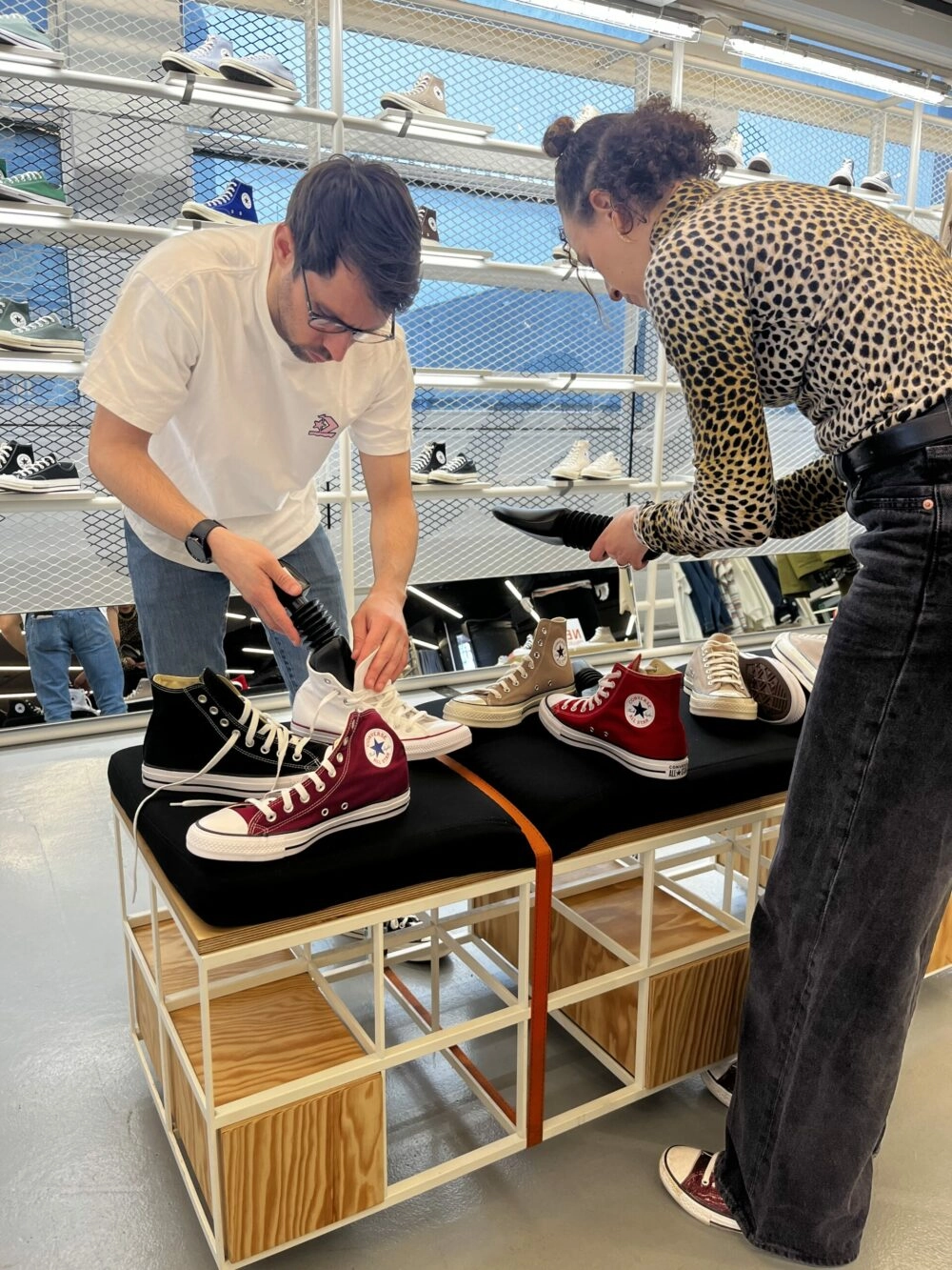 Operation Merchandising Converse Agence Techsell