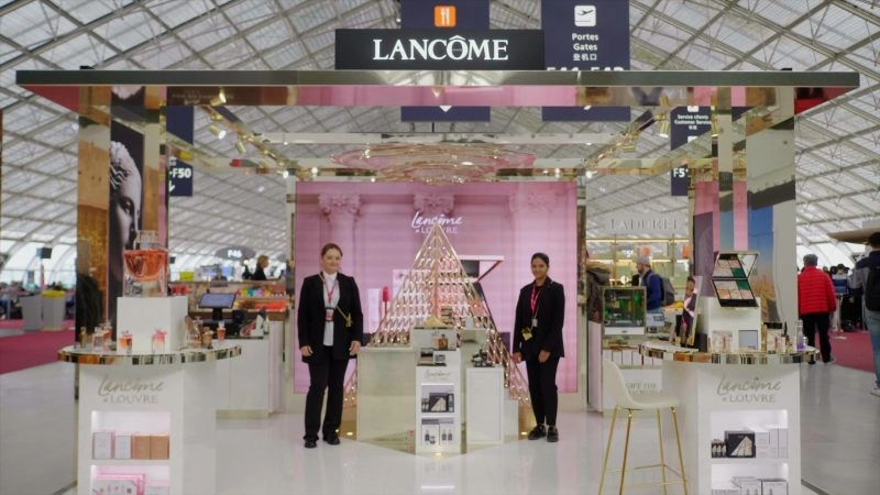 Force De Vente Lancome Boutique Aeroport Globe Travel Retail