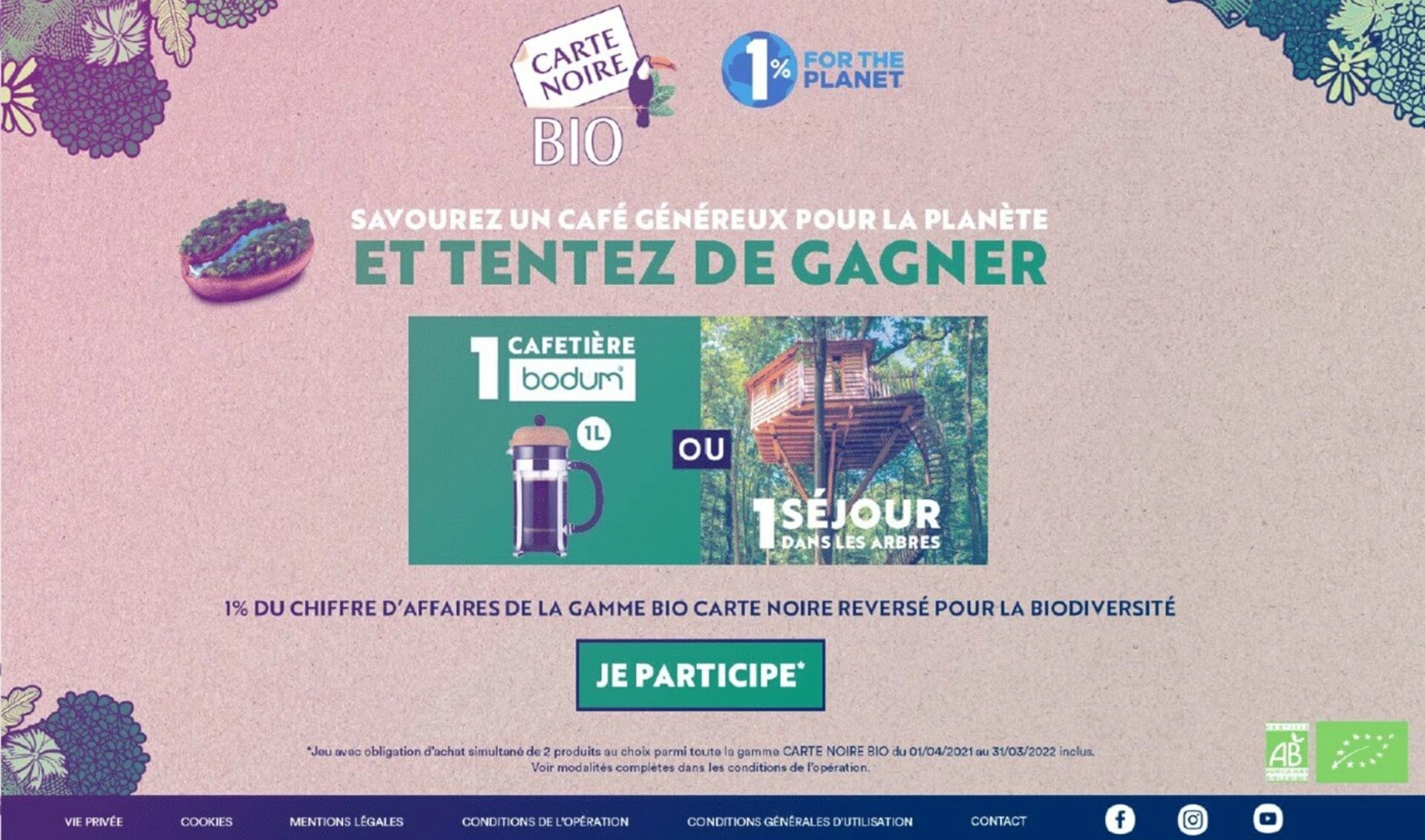 Gain A Gagner Carte Noire Agence Globe