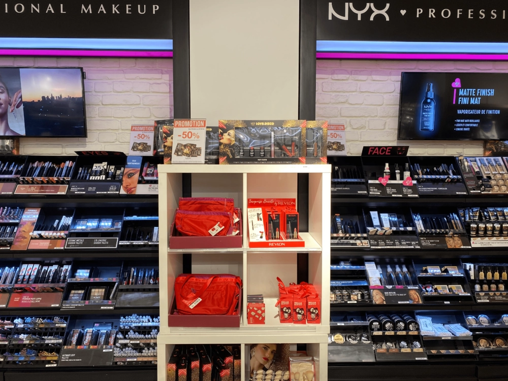 Optimisation Merchandising Nyx Agence Techsell