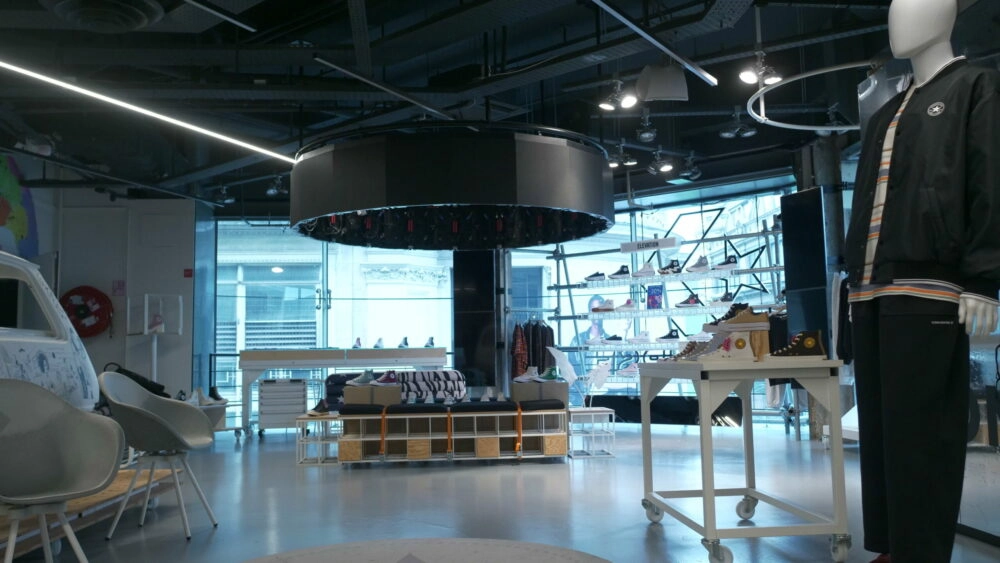 Mise En Valeur Magasin Converse Agence Techsell