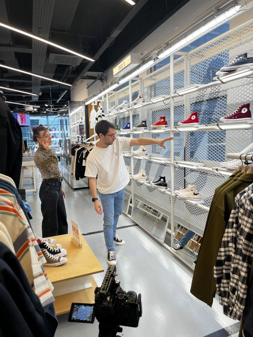 Mise En Valeur Produits Converse Agence Techsell