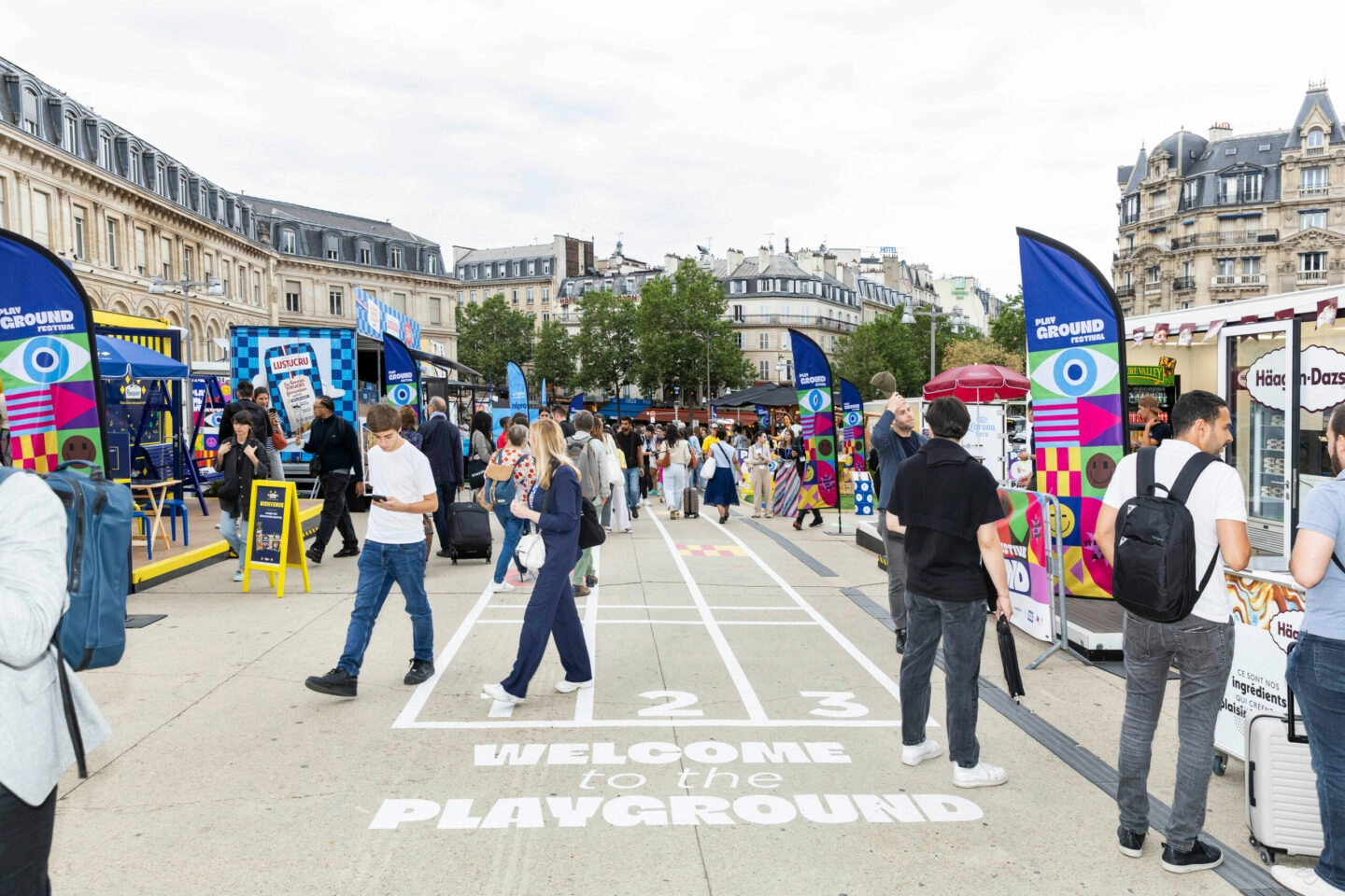 Actu Globe Groupe Lance Le Playground Parvis Gare De Lyon