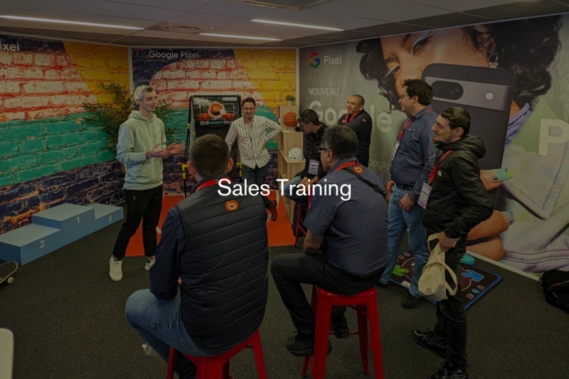 Nos métiers Sales Training