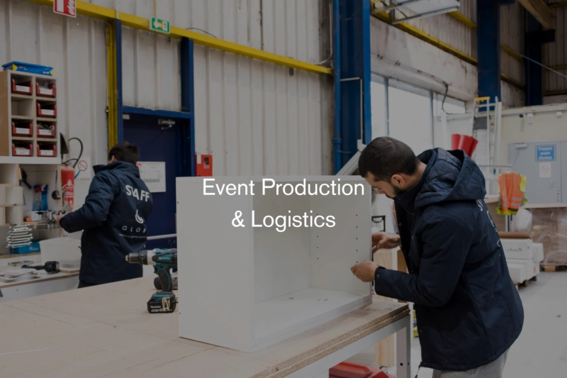 Our offer Event Production and logistics